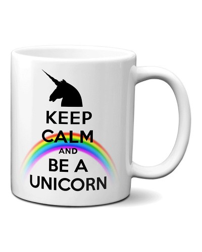 Keep Calm Taza Keep and Be a Unicorn