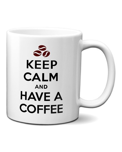 Keep Calm Taza Keep and Have a Coffee