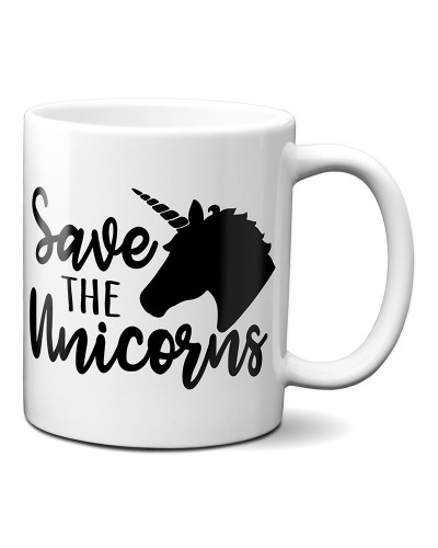 Taza Unicornios Save the Unicorns