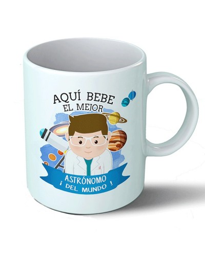 Tazas Taza Aquí bebe el mejor astrónomo del mundo