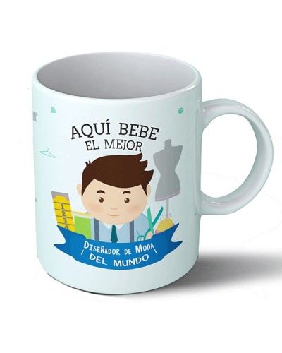 Tazas Taza Aquí bebe el mejor diseñador de moda del mundo