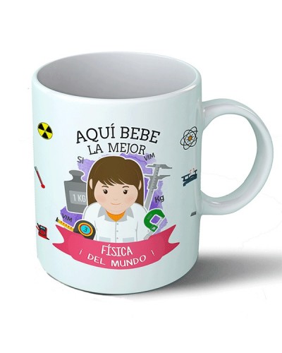 Tazas Taza Aquí bebe la mejor física del mundo