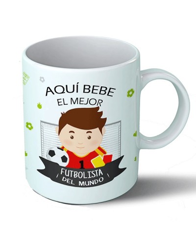 Taza Aquí bebe el mejor futbolista del mundo