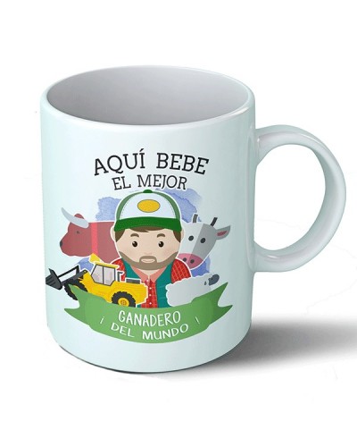 Taza Aquí bebe el mejor ganadero del mundo