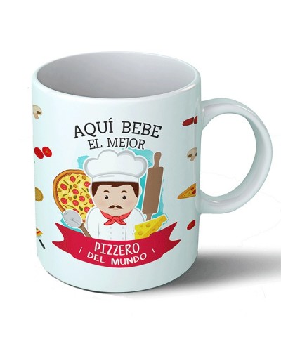 Taza Aquí bebe el mejor pizzero del mundo