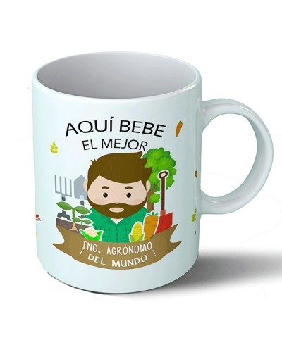 Taza Aquí bebe el mejor ingeniero agronomo del mundo