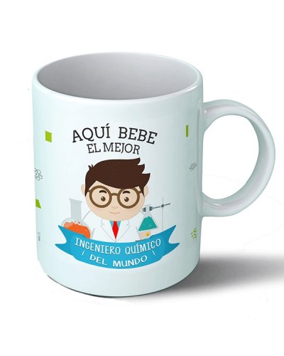 Taza Aquí bebe el mejor ingeniero químico del mundo