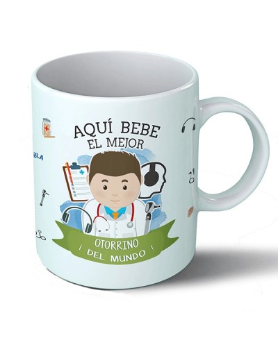 Taza Aquí bebe el mejor otorrino del mundo