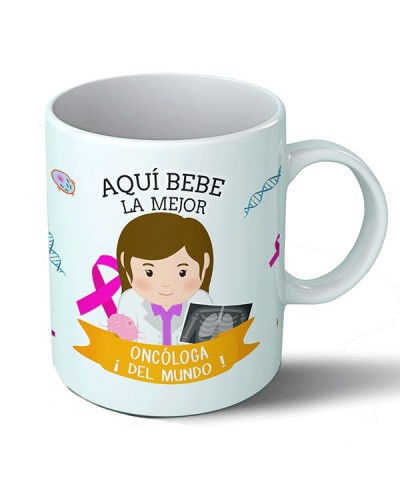 Taza Aquí bebe la mejor oncóloga del mundo