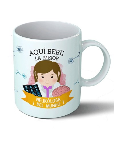 Taza Aquí bebe la mejor neuróloga del mundo