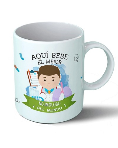 Taza Aquí bebe el mejor neumólogo del mundo