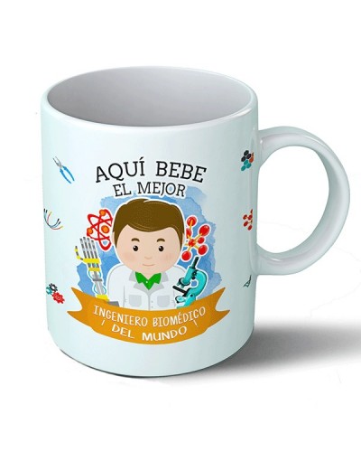 Taza Aquí bebe el mejor ingeniero biomédico del mundo