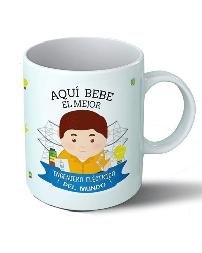 Taza Aquí bebe el mejor ingeniero eléctrico del mundo