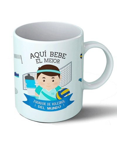 Taza Aquí bebe el mejor jugador de voleibol del mundo