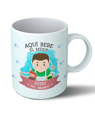 Tazas Taza Aquí bebe el mejor joyero del mundo