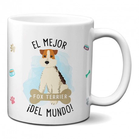 Tazas Taza el mejor Fox Terrier del mundo