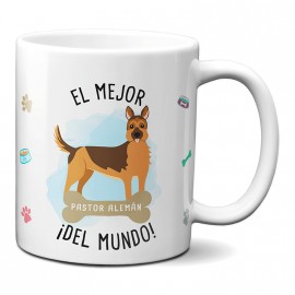 Taza el mejor Pastor alemán del mundo