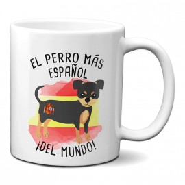Taza el mejor perro más español del mundo