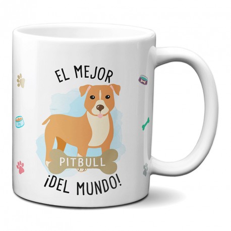 Tazas Taza el mejor Pitbull del mundo