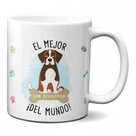 Taza el mejor San Bernardo del mundo