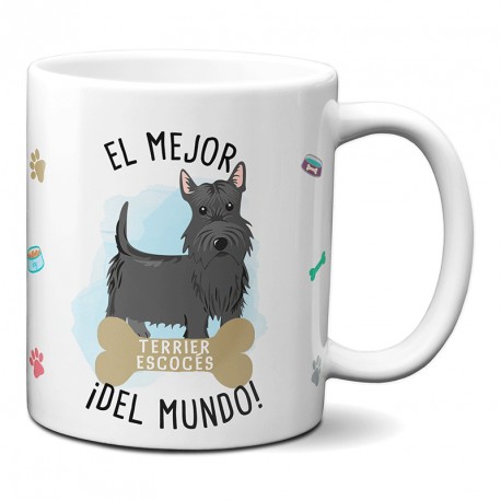 Tazas Taza el mejor Terrier escocés del mundo