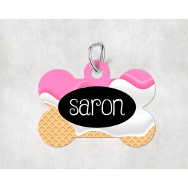 Placa modelo "Saron" nombre personalizable