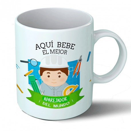 Tazas Taza Aquí bebe el mejor aparejador del mundo