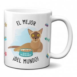 Taza el mejor Gato Birmano del mundo