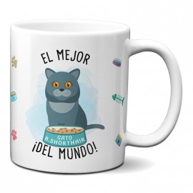 Taza el mejor Gato British Shorthair del mundo