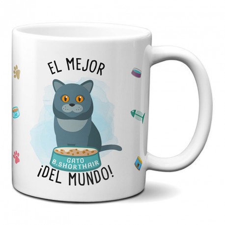 Tazas Taza el mejor Gato British Shorthair del mundo