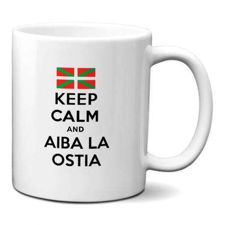 Keep Calm Taza Keep Calm Aiba la ostia