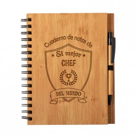 Libreta "El Mejor chef del Mundo"