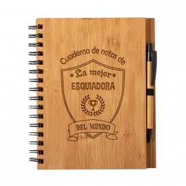 Libreta "La Mejor esquiadora del Mundo"