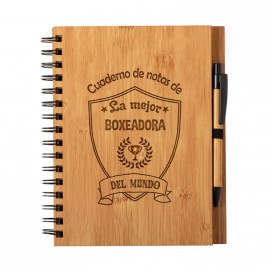 Libreta "La Mejor boxeadora del Mundo"