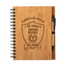 Libreta "El Mejor jugador de padel del Mundo"