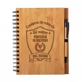 Libreta "El Mejor profesor de historia del Mundo"