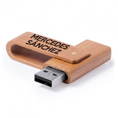 Memoria usb personalizada madera