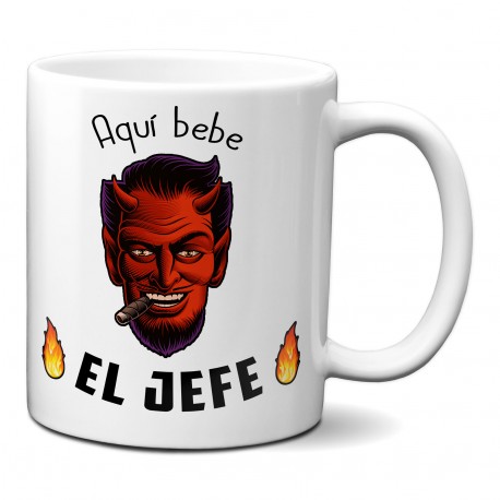 Taza jefe demonio