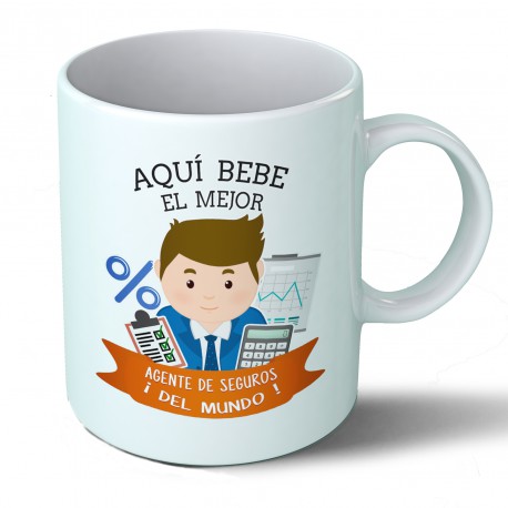 Taza Aquí bebe el mejor agente de viajes del mundo